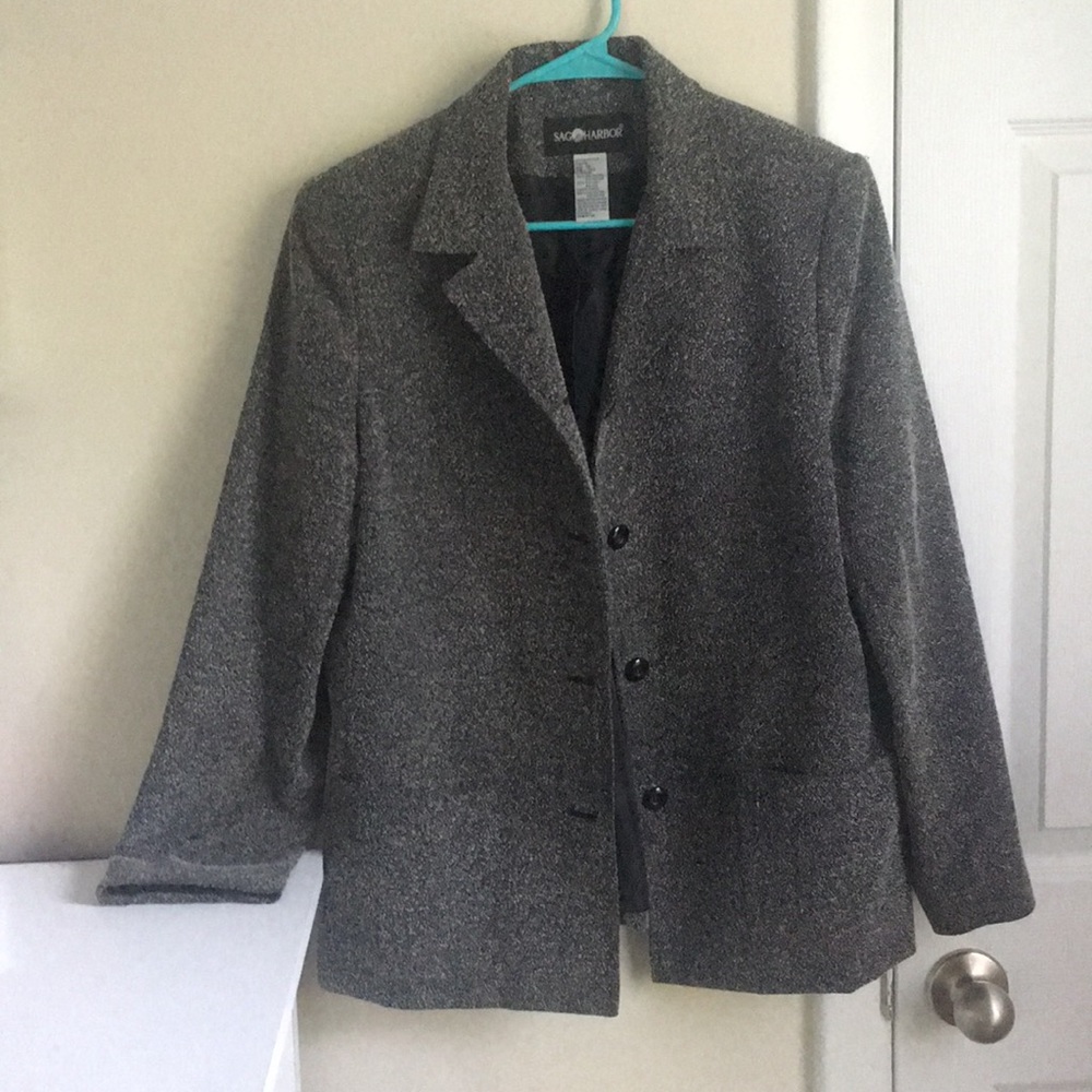 Speckled blazer